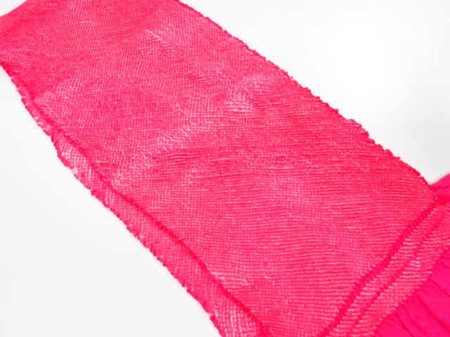 JAPANESE OBIAGE FOR FURISODE / SHIBORI / SILK